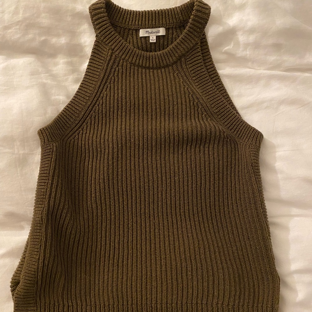 Madewell Ribbed Sweater Tank